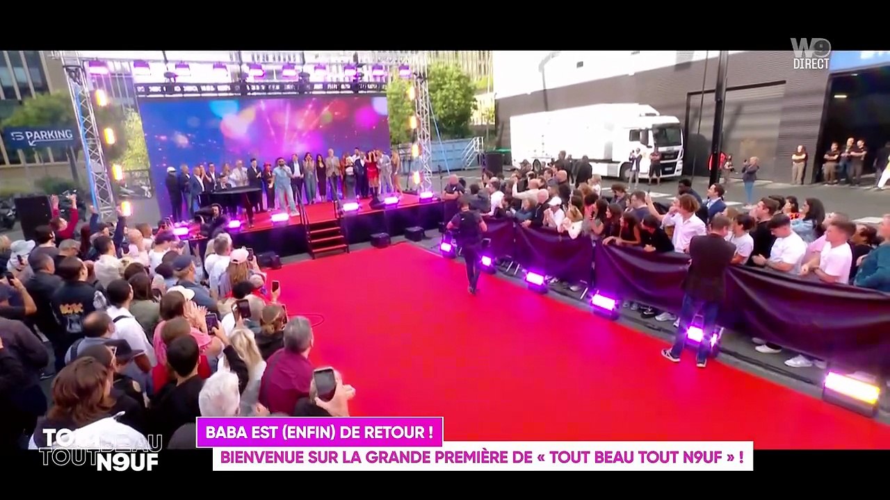 "Tout beau, tout n9uf" : l'entrée de Cyril Hanouna pour la grande première