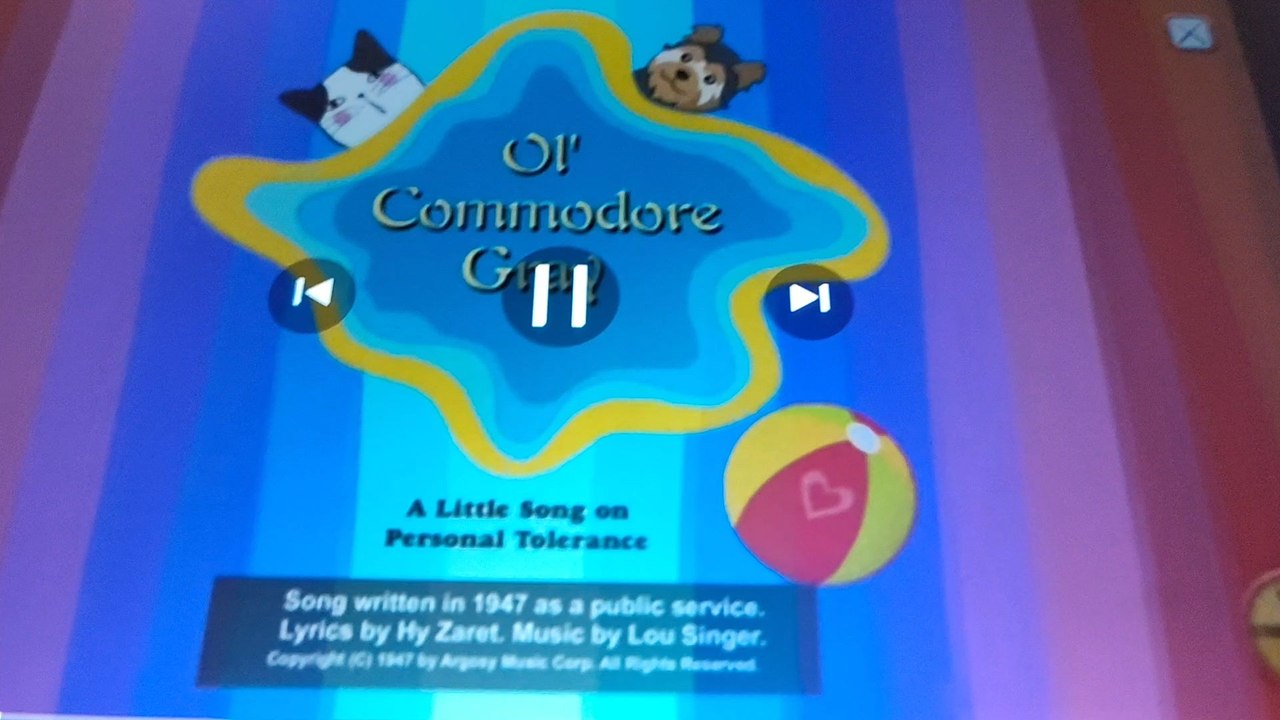 The StarFall Presents The Ol Commodore Gray Song #7 & #8.