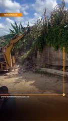 Colapso de muro en Santo Domingo Norte deja un niño muerto y otro gravemente herido