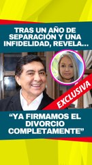 Carlos Bonavides rompe el silencio sobre su matrimonio