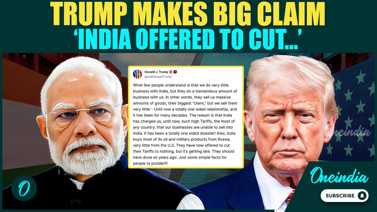 ‘One-Sided Disaster’: Trump makes Bizarre claim on India Tariffs as Modi meets Xi, Putin In SCO Meet
