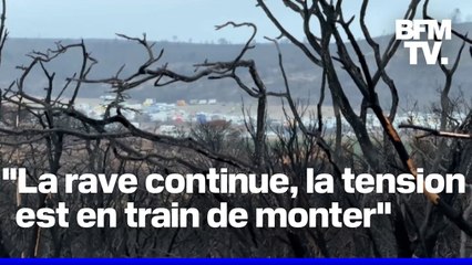 La rave party qui avait débuté dans l'Aude ce 29 août est toujours en cours
