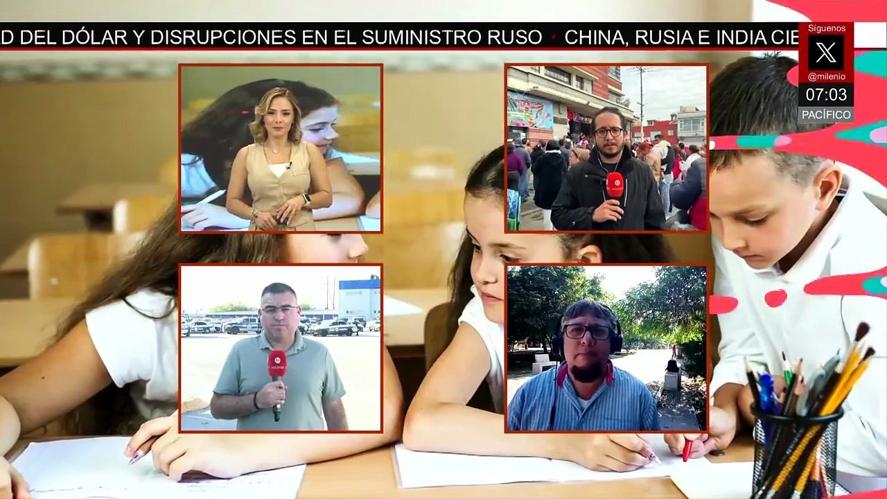 Regresan a clases 4.1 millones de estudiantes en el Estado de México