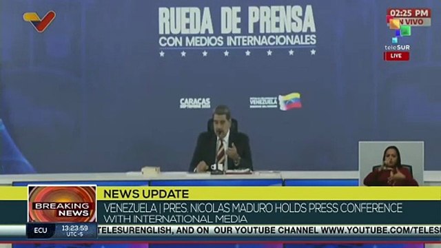 President Nicolas Maduro expresses CELAC’s support amid threats from the United States