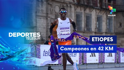 Etiopes campeones en 42 KM