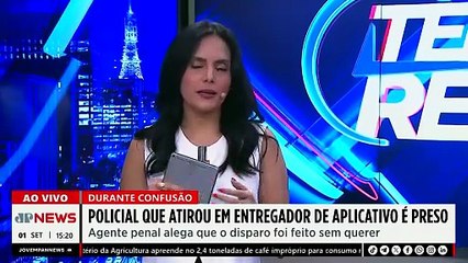 Policial que atirou em entregador diz que disparo foi acidental | TEMPO REAL