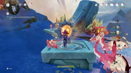 Genshin Impact Natlan La voie vers les pics enflammés Le saut de Nahuatzin