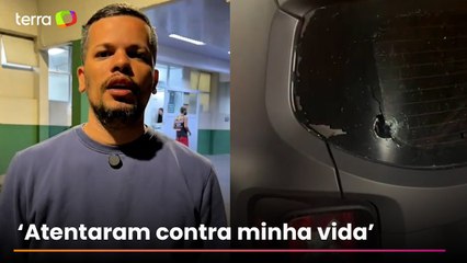 Carro de vereador de Cubatão é atingido por tiros em frente à casa dele