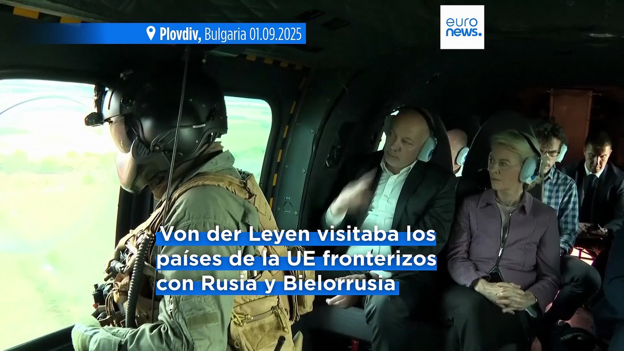 Rusia, acusada de interferir el GPS del avión de Ursula von der Leyen durante su viaje a Bulgaria