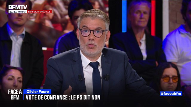 Vote de confiance: Il faut changer de mode de gouvernance , considère Oliver Faure, Premier secrétaire du PS
