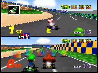 Mario Kart 64 online multiplayer - n64