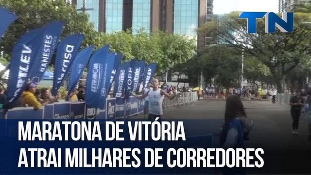 Maratona de Vitória atrai milhares de corredores