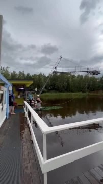 Woman Attempting Water Skiing Falls and Gets Dragged to Water