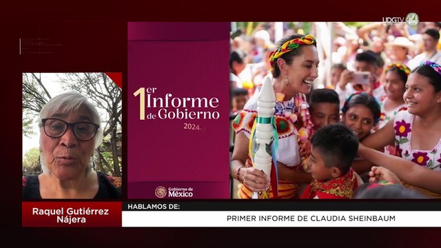Primer informe de Claudia Sheinbaum | Raquel Gutiérrez Nájera