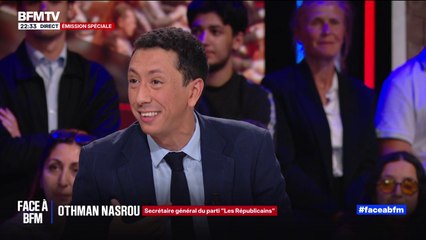 Matignon: "Je ne souhaite pas la victoire des idées de gauche dans notre pays", indique Othman Nasrou, secrétaire générale du parti LR