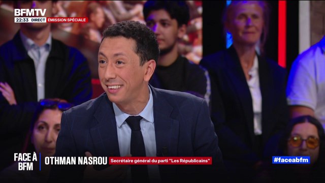 Matignon: Je ne souhaite pas la victoire des idées de gauche dans notre pays , indique Othman Nasrou, secrétaire générale du parti LR