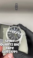 Seiko Quartz Big Date Seiko SUR517P1 - Intervalo11.cl
