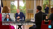 Informe desde París: Bayrou se reúne con el Partido Comunista en búsqueda de respaldo