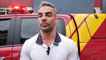 Idoso atropelado por caminhão apresentava sangramento intenso, diz médico