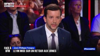 Hypothèse d'une dissolution: "Nous ne sommes pas du tout sûrs de gagner [...] la politique, c'est un combat", indique Jean-Philippe Tanguy #FaceABFM