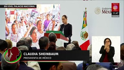 Sheinbaum subraya el apoyo a las mujeres y su derecho a decidir su futuro