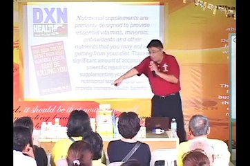 DXN Product Presentation - Dr. John Vic Caagbay, M.D.