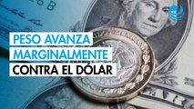 Peso avanza marginalmente contra el dólar en la primera sesión de septiembre