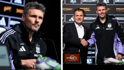 Tano Ortiz es presentado como DT de Colo-Colo en Chile: "Llego al mejor club"