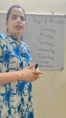 Let's learn days of the week