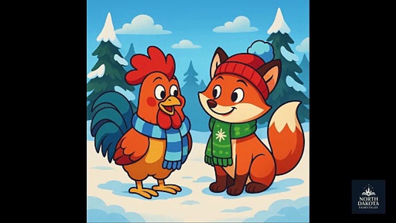 Le Coq et la Renarde en Hiver | Contes de fées du Dakota du Nord