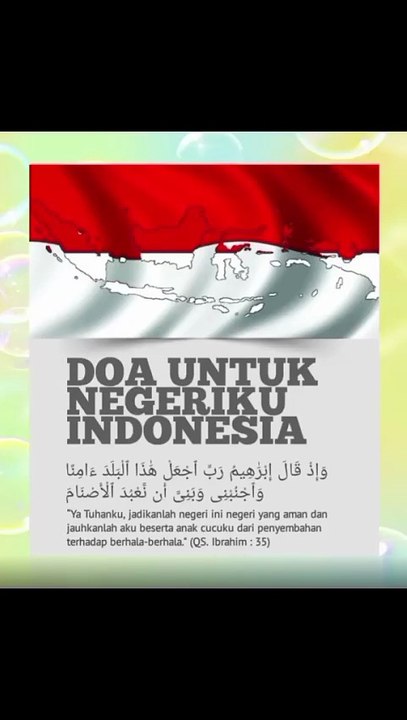 Doa untuk Negeriku Indonesia Tercinta