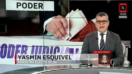 "Al escuchar a las personas, nos señalan que en México no hay justicia": Yasmín Esquivel