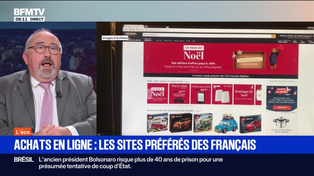 BFM Conso : Achats en ligne, les sites préférés des Français - 02/09