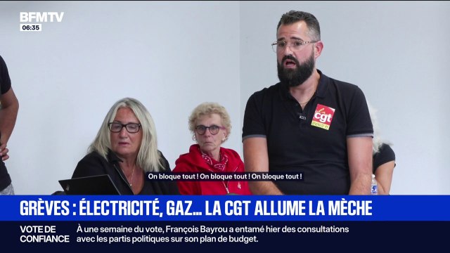 Rentrée sociale: électriciens et gaziers se mobilisent dès aujourd'hui à l'appel de la CGT