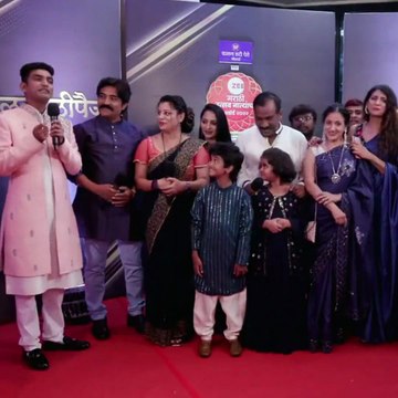 Zee Marathi Utsav Natyacha Zee Marathi Award 2022 Mulakhat Ghet Aahe Pranav Ravrane-(Appi Aamachi Collector)