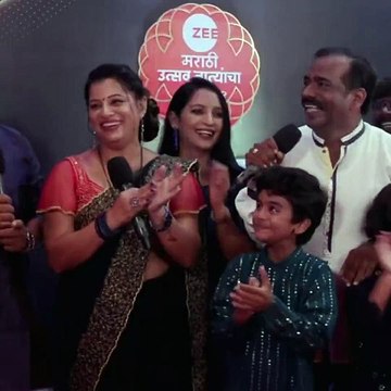 Zee Marathi Utsav Natyacha Zee Marathi Award 2022 Mulakhat Ghet Aahe Pranav Ravrane-(Khal Nayeeka))