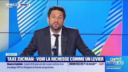 L’Edito de Raphaël Legendre : Taxe Zucman, voir la richesse comme un levier - 02/09