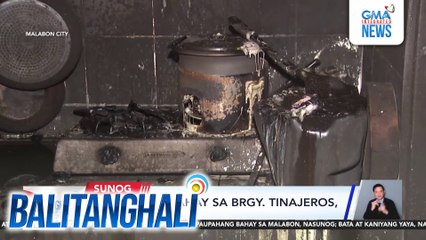 Paupahang bahay sa Brgy. Tinajeros, nasunog | Balitanghali