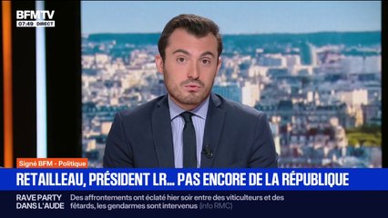 SIGNÉ BFM -  Bruno Retailleau: président LR... pas encore de la République