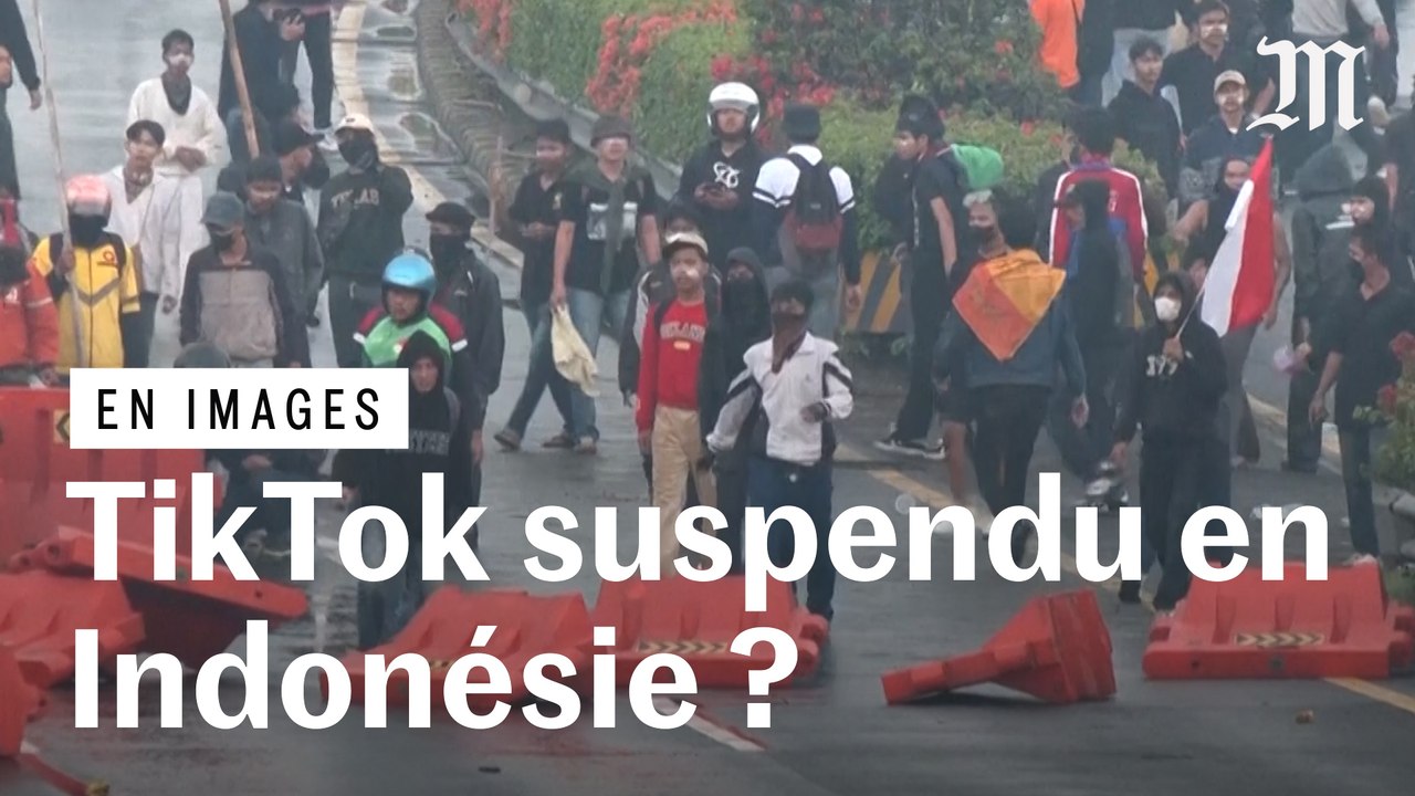 Indonésie : TikTok suspend les lives suite à de violentes manifestations