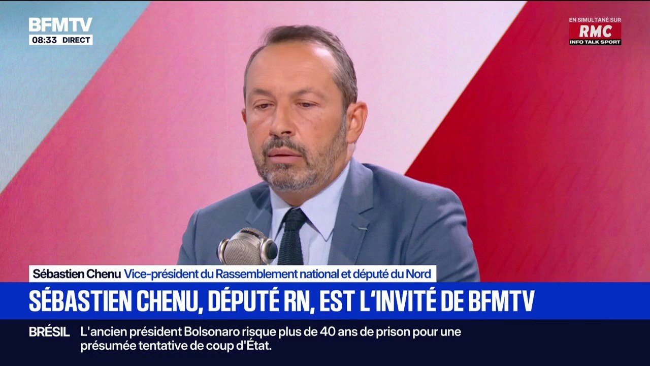 Consultations à Matignon: "Nous allons dire (à François Bayrou) qu'il est un Premier ministre dans le déni", déclare Sébastien Chenu