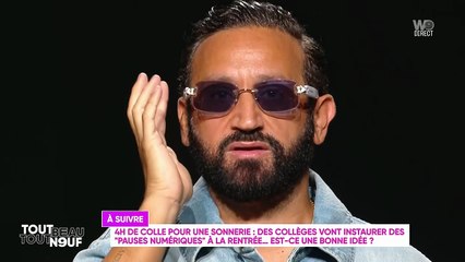 Cyril Hanouna inaugure le plateau de "TBT9" ce lundi 1er septembre 2025 sur W9.