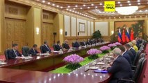 Xi and Putin hold high-stakes talks in Beijing ahead of major military parade