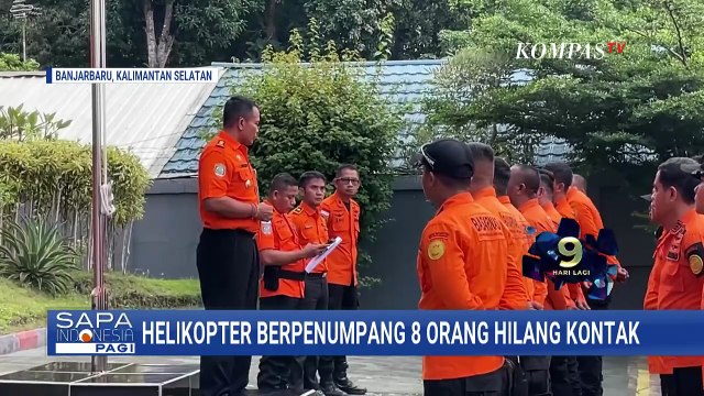 Helikopter 8 Penumpang Hilang Kontak di Tanah Bumbu, 51 Personel SAR Gabungan Diterjunkan