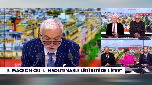 Édito Pascal Praud : «Emmanuel Macron ou l'insoutenable légèreté de l'être»