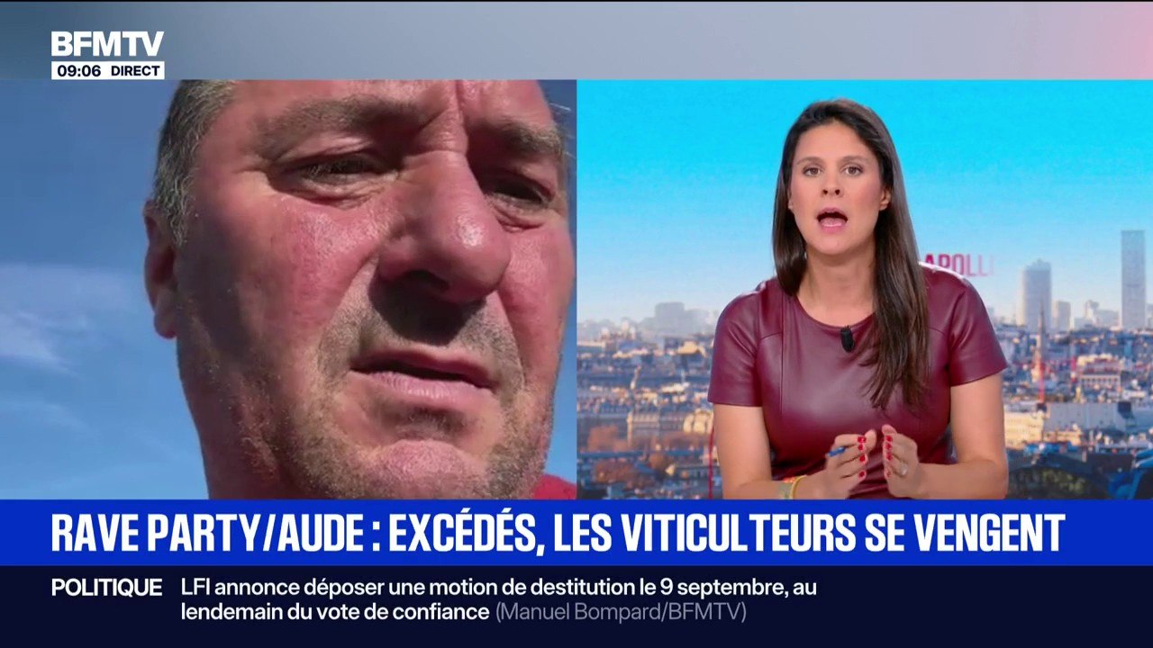 Selon le maire de Fontjoncouse, les participants à la rave party dans l'Aude "avaient des fusils à canon scié et des pistolets"