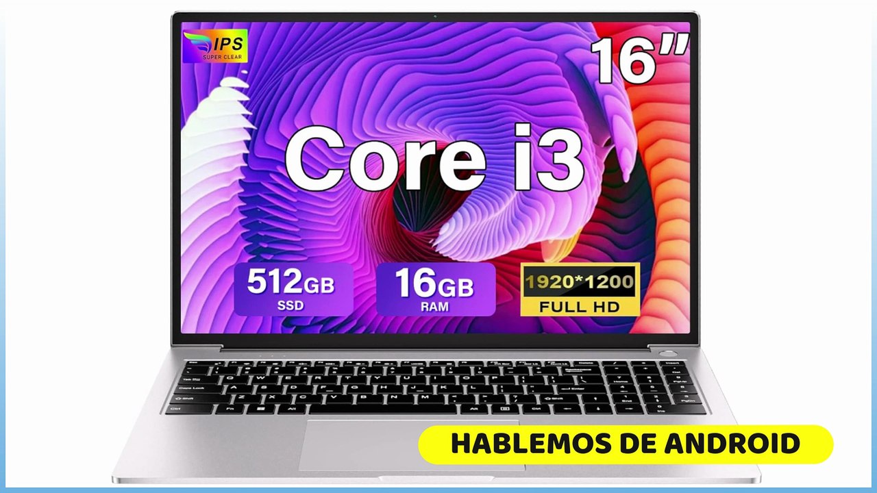 Ordenador Portátil Bvate 16” con Windows 11 en Amazon – Potencia y ligereza al mejor precio