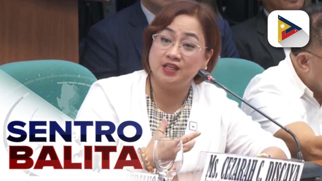Sarah Discaya, inamin na siyam na construction firms ang may kaugnayan sa kanya; PCAB, nagisa din sa pagdinig ng Senado | ulat ni Daniel Manalastas
