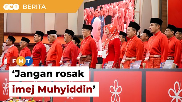 Jangan rosak imej Muhyiddin dengan usul ‘kekal presiden’, ahli Bersatu diberitahu