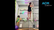 Mariposa Pole Artist Trini Devenport shows off her skills | The Senior | September 2, 2025
